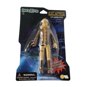 Star Wars Battlestar Galactica Classic Starbuck 6" Bend' Ems Poseable Figure Toy